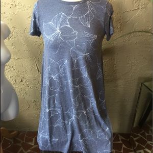 LULAROE Faded blue casual dress